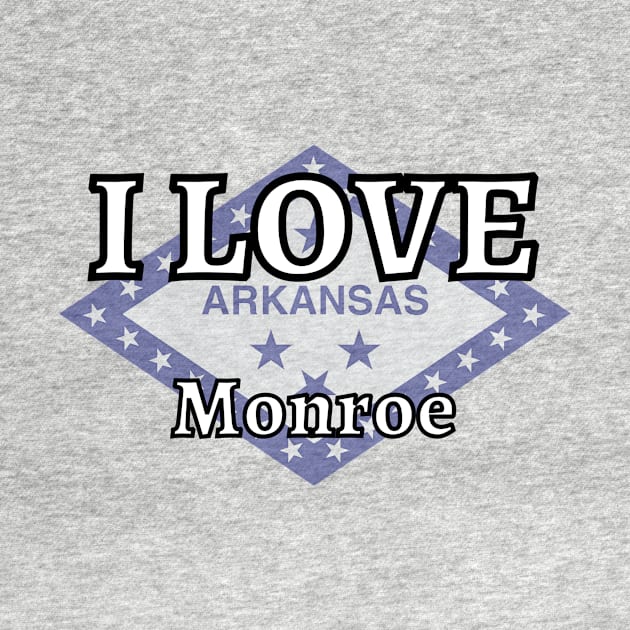 I LOVE Monroe | Arkensas County by euror-design